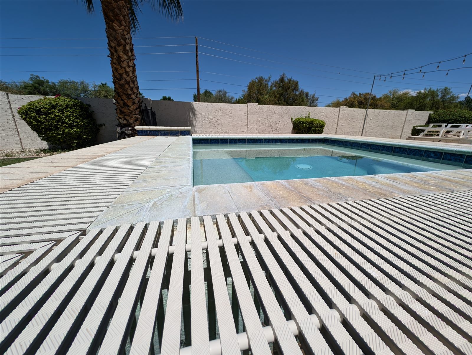 Phoenix-area swimming pool used for pool water-loss and evaporation checks